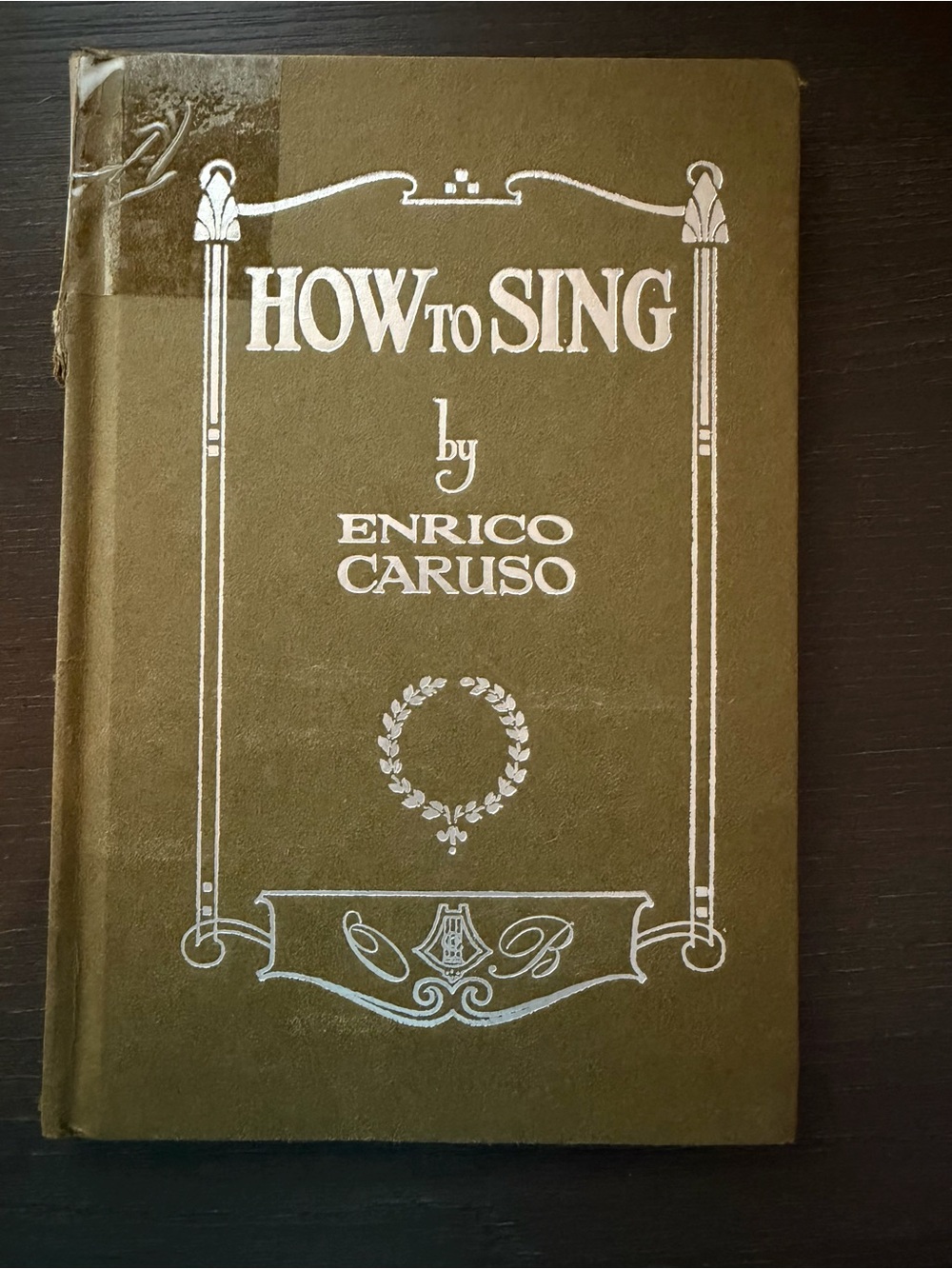 Vintage Enrico Caruso How to Sing 1973 Hardcover